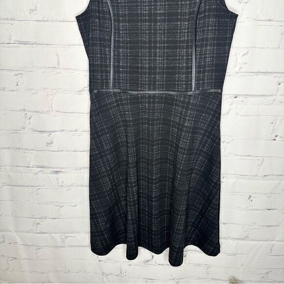 Loft black & grey size 8 dress - Picture 2 of 7